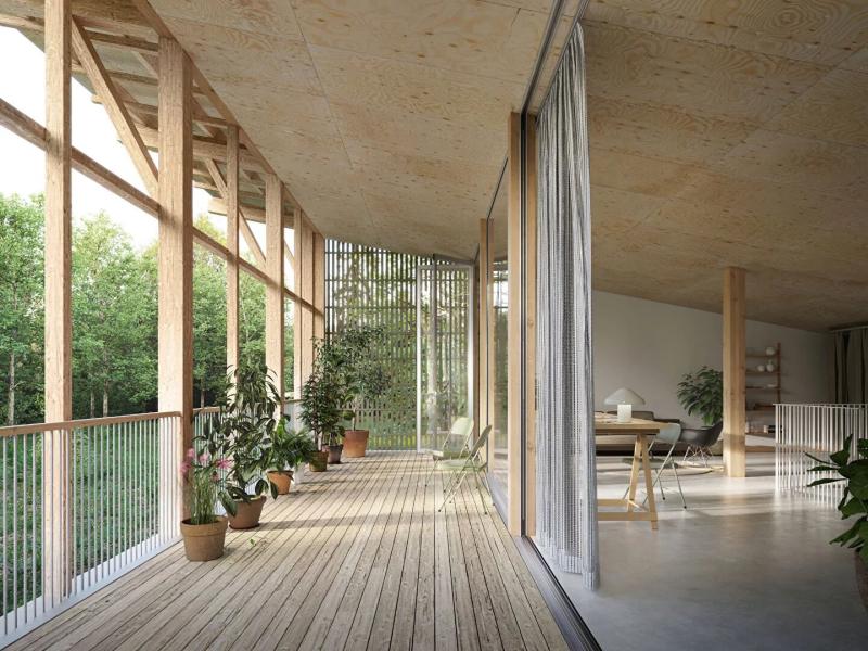 VENTE Maison bioclimatique en lisière de la forêt de Fontainebleau Barbizon - 191.7m²