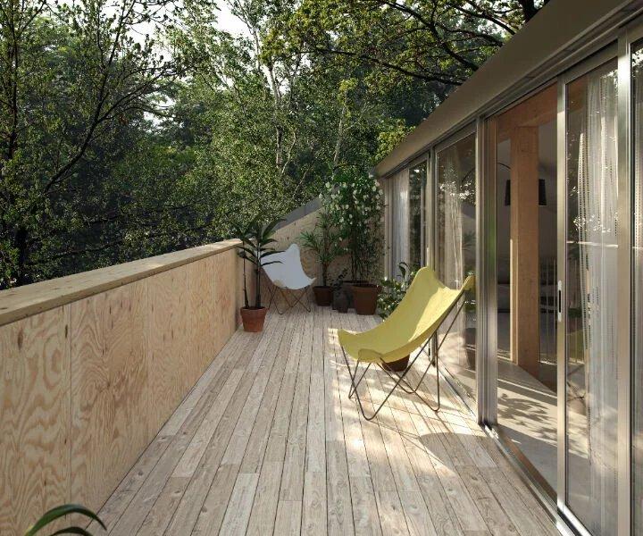 VENTE Cette maison en construction est incluse dans un projet écologique haut de gamme de 7 résidences sur Barbizon - 179.4m²